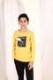 Boys Full Sleeve Racing Car Mustard/Black Co-Ord Set