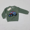 Warm Sweat Shirts green truck