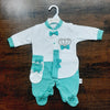 Imported Baby Romper Green Crown