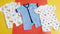 Pack Of 3 Sleep Suit Blue