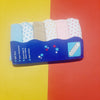 Imported 6 Pieces Face towels multi colours polka dotted