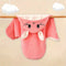 Pink cat Cozy Swaddle Blanket