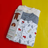 Pack of 3 sleep suit - Grey & White