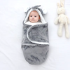 Grey elephant Cozy Swaddle Blanket