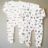 Pack Of 2 Sleep Suit Brown Fish