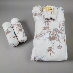 Carry Nest With Pillow brown flowers