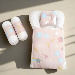 Carry Nest With Pillow Pink Unicorn - vol 31