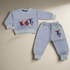 Warm Baby Track Suit Spiderman (3 to 12 months) Grey