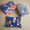 8 Pieces Baby Bedding Set blue  Mars