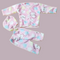 3 Pieces Baby Suits For Winter Cat Hearts