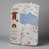 Pack Of 3 Sleep Suit Blue Clouds