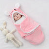 Pink cat Cozy Swaddle Blanket