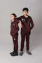 Hooded Tracksuit For Boys & Girls, UNISEX, Athletic Fleece(Maroon)